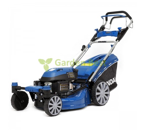 Газонокосилка бензиновая Hyundai L 5110RS с рояльными колесами